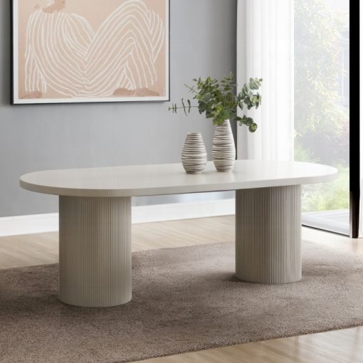 Acme Laela Bone White Dining Table