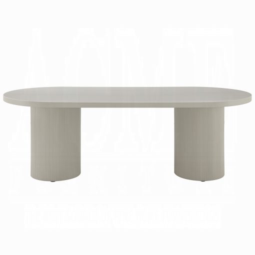 Acme Laela Bone White Dining Table - Image 3