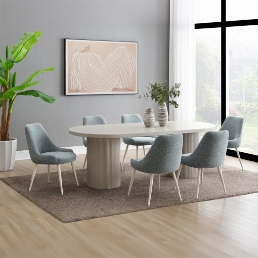Acme Laela Bone White Dining Table - Image 6
