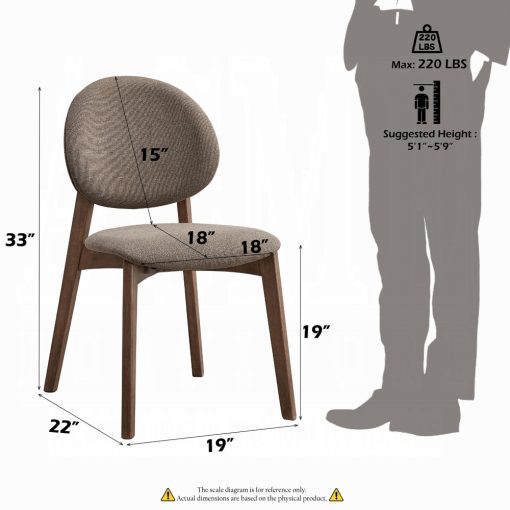 Acme Hadasa Side Chair - Set of 2 - Image 17