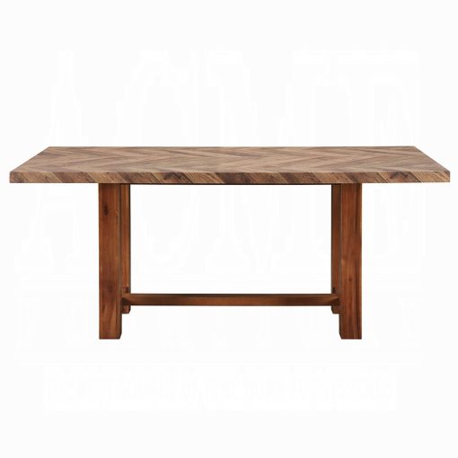 Acme Gilsea Brown Dining Table - Image 3