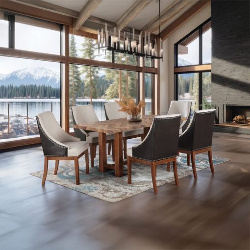 Acme Gilsea Brown Dining Table - Image 7