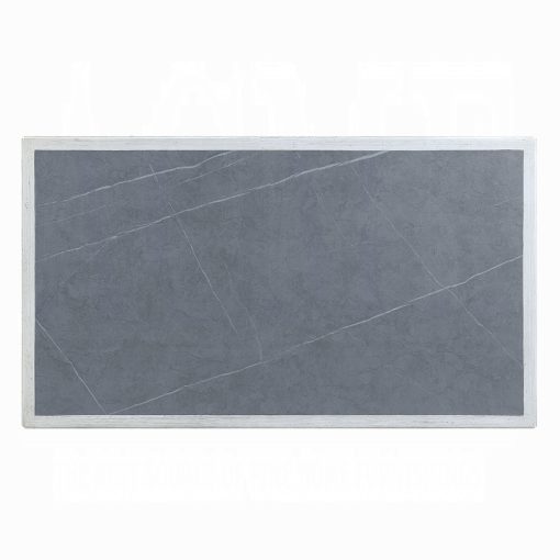 Acme Katia Rustic Gray & Weathered White Finish Coffee Table - Image 5