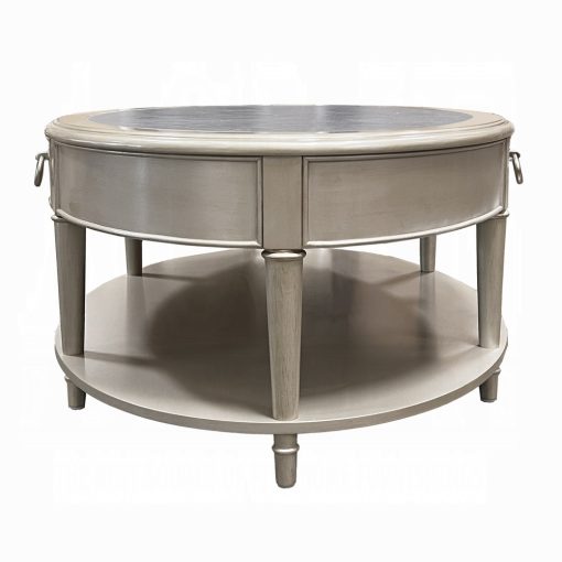 Acme Kasa Sintered Stone & Champagne Coffee Table - Image 4
