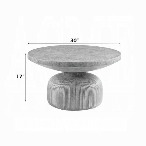 Acme Laddie Weathered Gray Coffee Table - Image 5