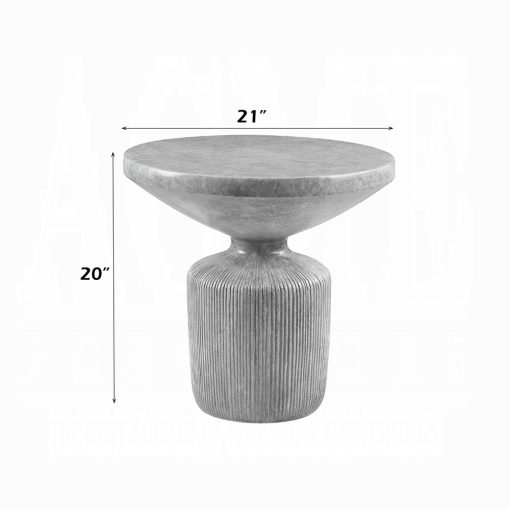 Acme Laddie Weathered Gray End Table - Image 6