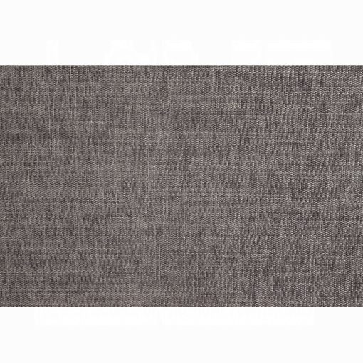 Acme Florian Gray Fabric & Antique White Chair - Image 7