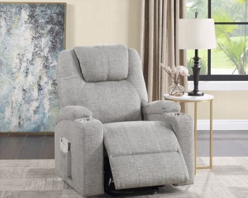 Acme Evander Recliner with Power Lift & Massage