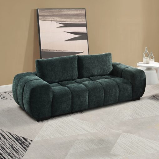 Acme Ferrand Green Chenille Sofa