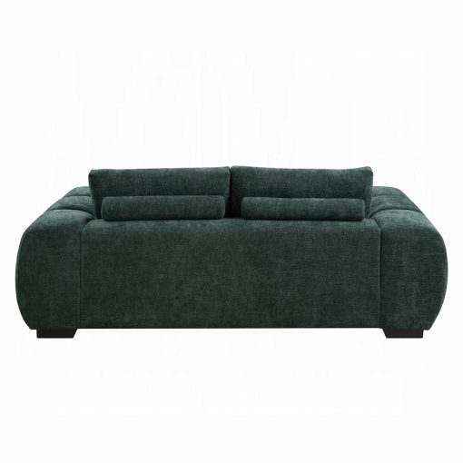 Acme Ferrand Green Chenille Sofa - Image 5