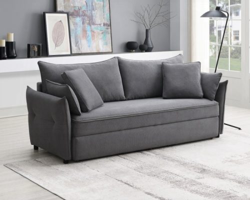 Acme Irina Sofa with Sleeper, Storage & 4 Pillows