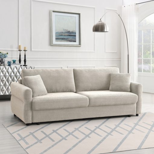 Acme Haran Sofa with Sleeper, Storage & 2 Pillows - Image 11