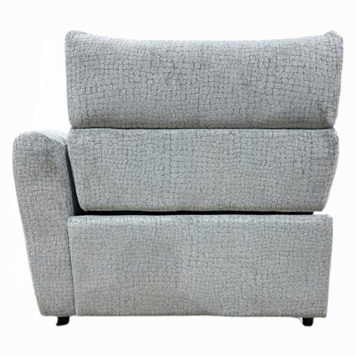 Acme Fullar Light Gary Chenille Modular Power Motion Recliner - Image 5