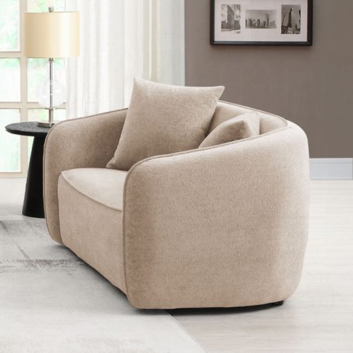 Acme Keith Chenille Loveseat w/2 Pillows - Image 11