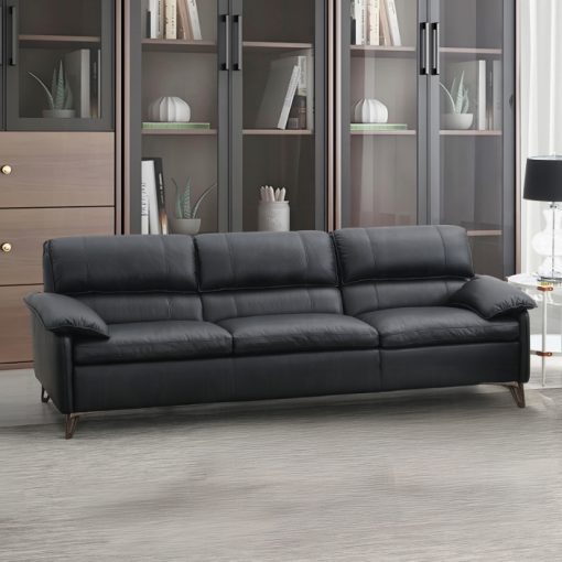 Acme Eilene Black Top Grain Leather Sofa