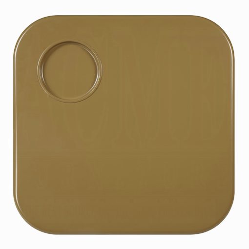 Acme Joane Yellowish Brown & Light Gray High Gloss Coffee Table - Image 4