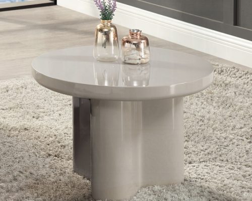 Acme Joane Light Gray High Gloss End Table