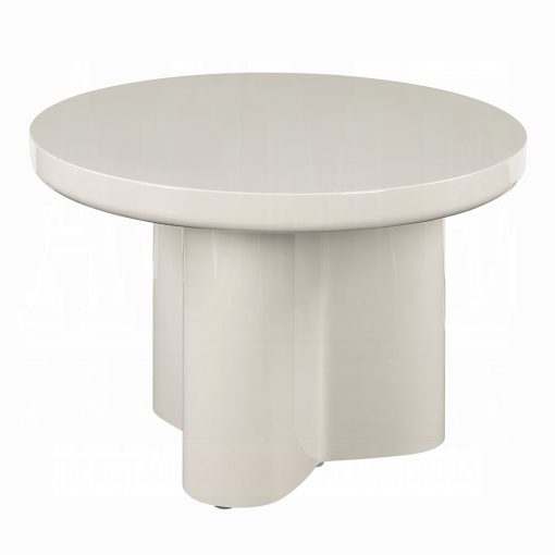 Acme Joane Light Gray High Gloss End Table - Image 2