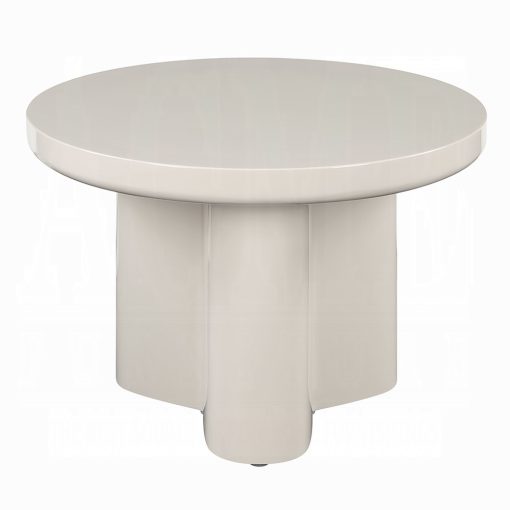Acme Joane Light Gray High Gloss End Table - Image 3