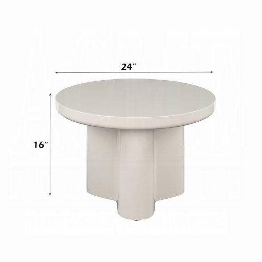Acme Joane Light Gray High Gloss End Table - Image 6