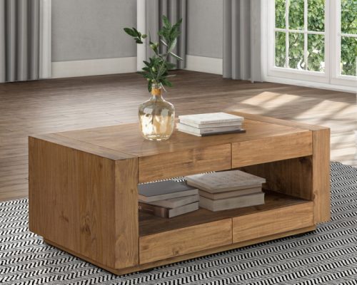 Acme Harlan Oak Coffee Table