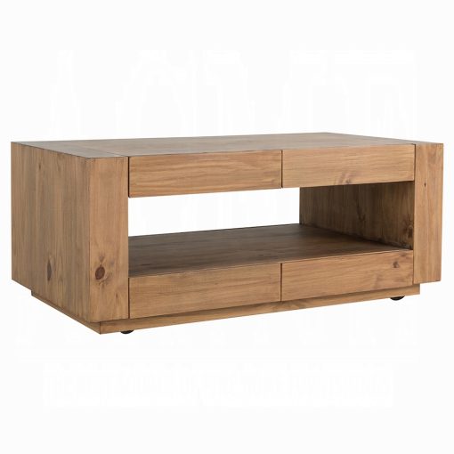 Acme Harlan Oak Coffee Table - Image 2