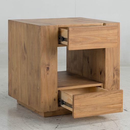 Acme Harlan Oak End Table - Image 6
