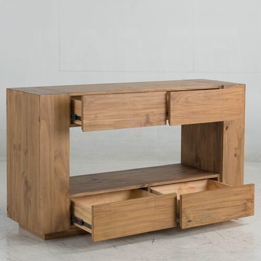 Acme Harlan Oak Sofa Table - Image 6