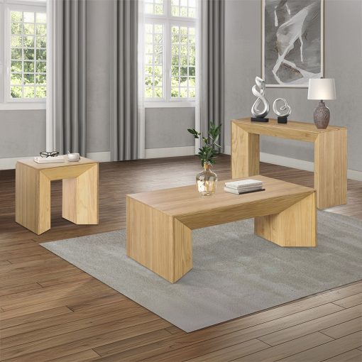 Acme Harold Natural Oak Coffee Table - Image 8