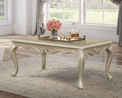 Acme Libertee Champagne Coffee Table