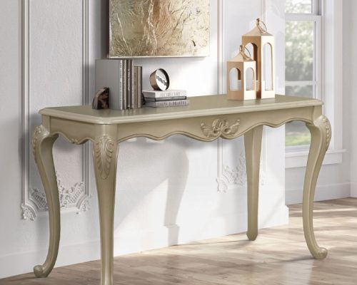 Acme Libertee Champagne Sofa Table