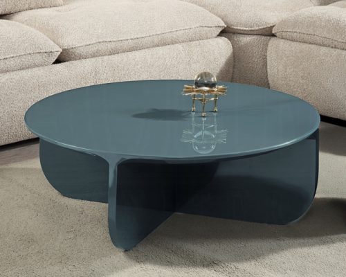 Acme Lamond Teal High Gloss Coffee Table