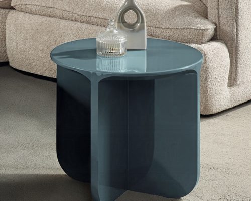 Acme Lamond Teal High Gloss End Table