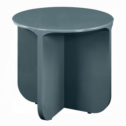 Acme Lamond Teal High Gloss End Table - Image 3