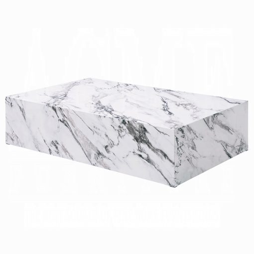 Acme Fritzy Engineered Stone Coffee Table - Image 2