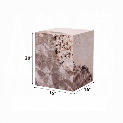 Acme Fultan Engineered Stone End Table - Image 4