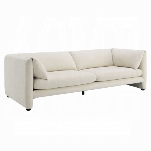 Acme Jaeda Beige Linen Sofa - Image 2