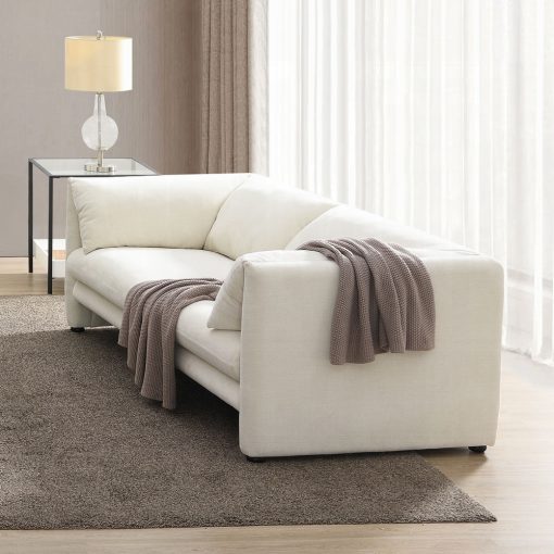 Acme Jaeda Beige Linen Loveseat