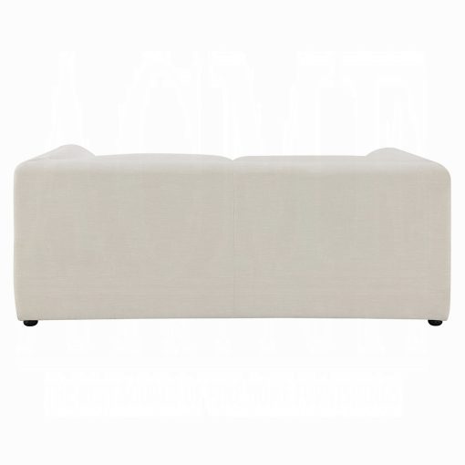 Acme Jaeda Beige Linen Loveseat - Image 5