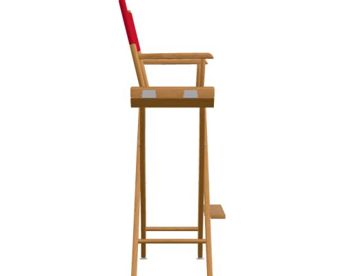 Telescope Casual Furniture World Famous Bar Height Director Chair - Image 5