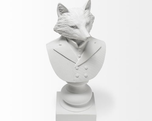 Mercana Murray 6L x 5W White Resin Business Fox - Image 3