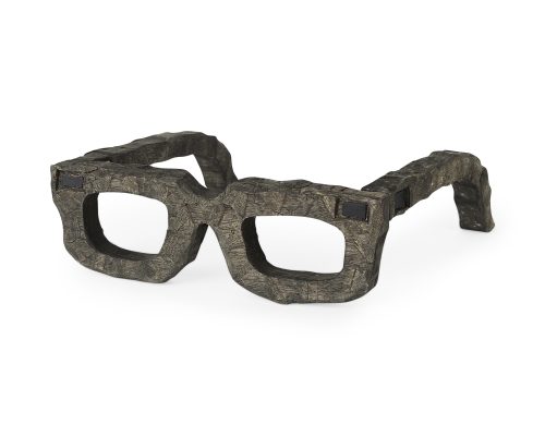 Alternative view of Mercana Elliot 13L x 14W Brown Wooden Eyeglasses
