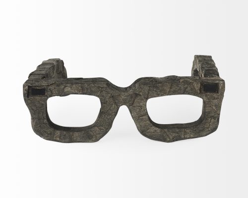 Mercana Elliot 13L x 14W Brown Wooden Eyeglasses - Image 6