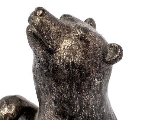 Mercana Sleuth (Set of 2) 9L x 8W Grizzly Bear Bookends - Image 11