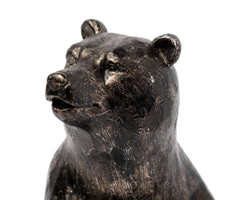 Mercana Sleuth (Set of 2) 9L x 8W Grizzly Bear Bookends - Image 10