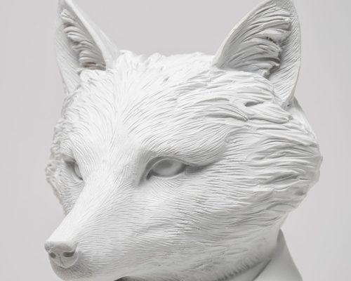 Mercana Murray 6L x 5W White Resin Business Fox - Image 6