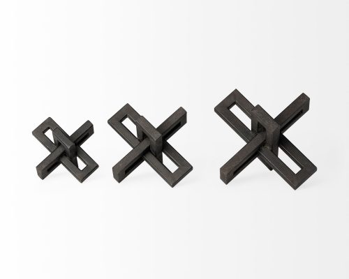 Mercana Aleph (Set of 3) Black Metal Small Medium & Large Jacks - Image 5