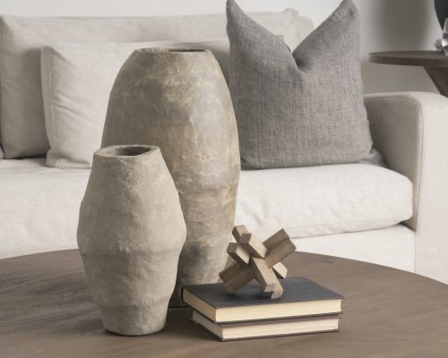 Mercana Vega II (Large) 7L x 7W Natural Wood Jack Object