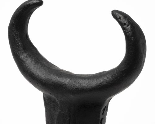 Mercana Caleb 4L x 5W Black Metal Tribal Figurine - Image 7