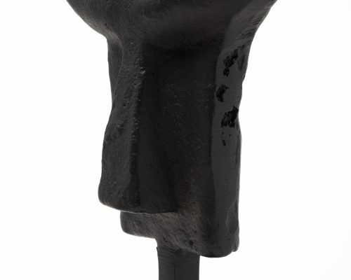 Mercana Caleb 4L x 5W Black Metal Tribal Figurine - Image 8